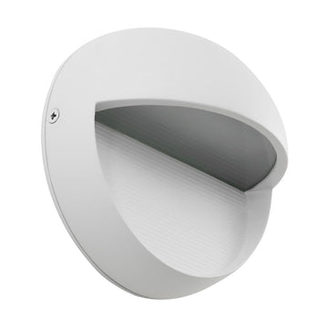 Orbe 6.25" Outdoor Metal/Glass Integrated LED Wall Sconce